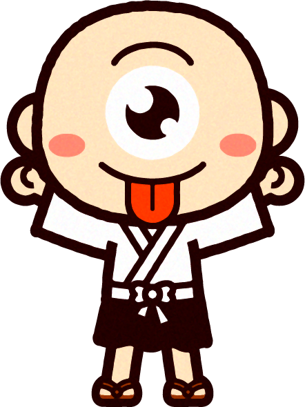 一つ目小僧のイラスト