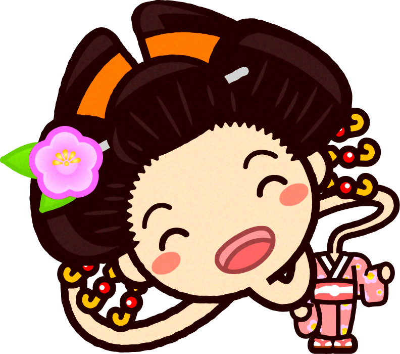 ろくろ首のイラスト