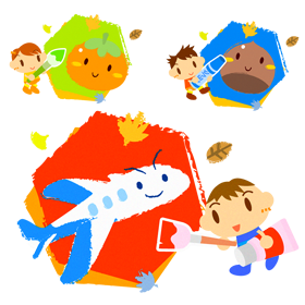 芸術の秋イラスト