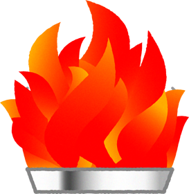 燃える火のイラスト