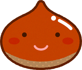 栗イラスト/普通