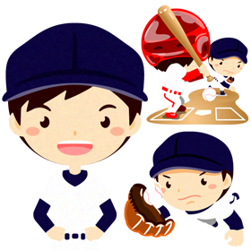 野球のイラスト