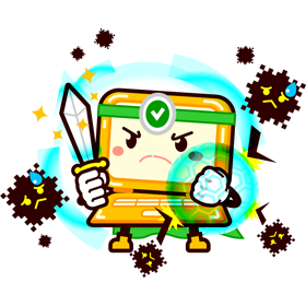 かわいいラップトップPC/防御する