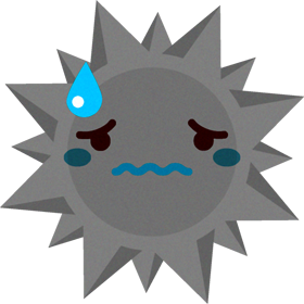 パソコン君イラスト/不正解