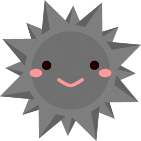 PCウィルスのイラスト/普通