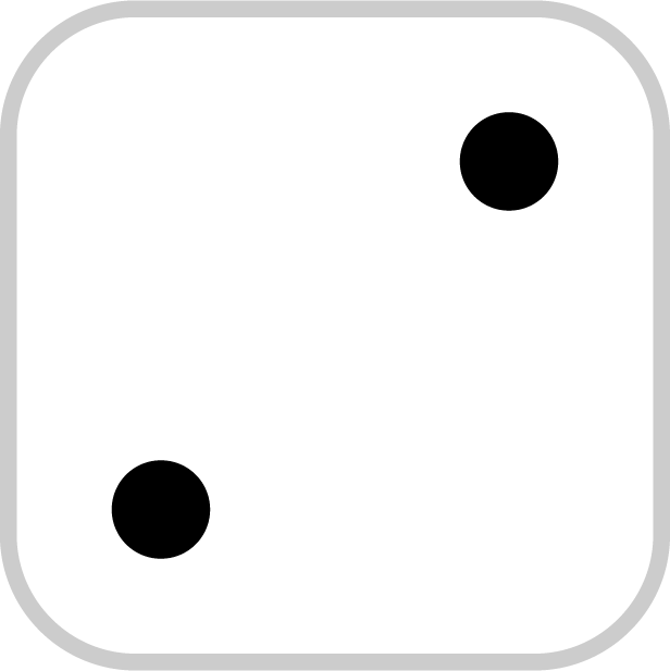 サイコロのイラスト/2