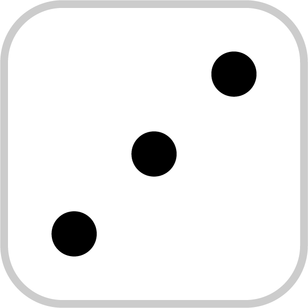 サイコロのイラスト/3