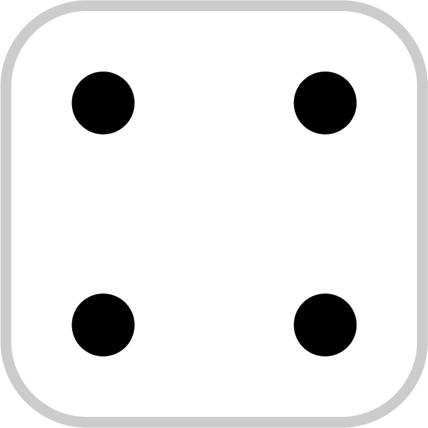 サイコロのイラスト/4