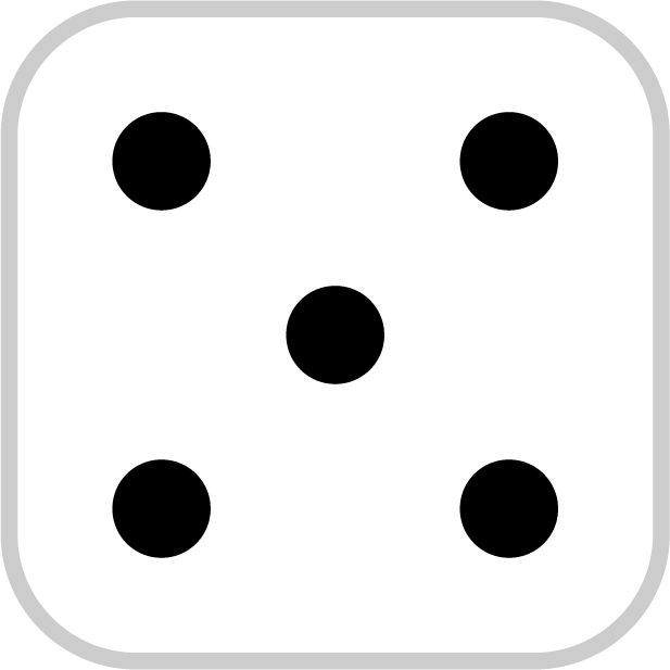 サイコロのイラスト/5