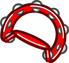 タンバリンのイラスト2