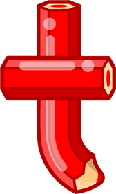 tの色鉛筆フォントイラスト