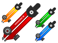 コンパスのイラスト