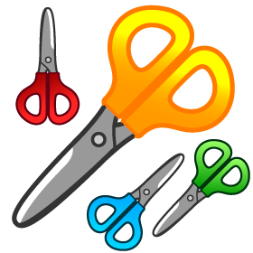 ハサミのイラスト