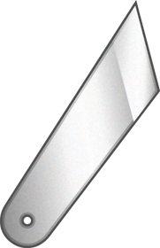 鰻包丁のイラスト/大阪型