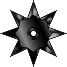 八方手裏剣のイラスト