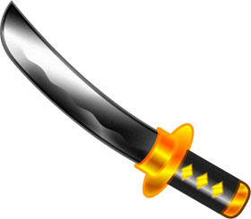 小太刀のイラスト