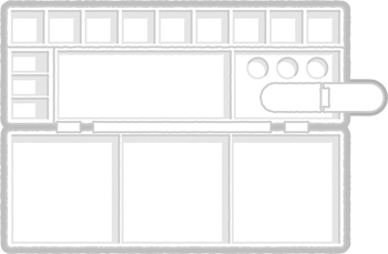 パレットのイラスト