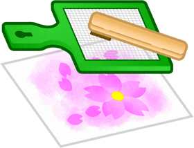 スパッタリングのイラスト