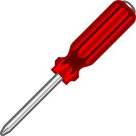 プラスドライバーのイラスト