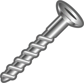 ネジのイラスト/マイナス