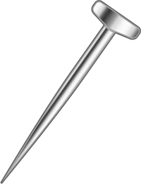 鰻用目打ちイラスト/大阪型