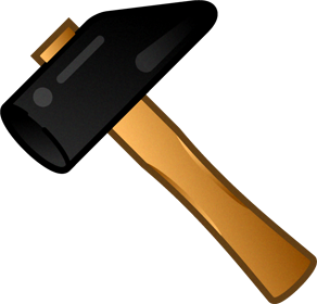 金槌のイラスト
