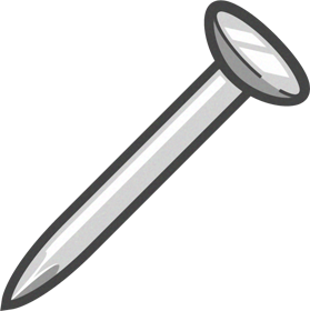 丸釘のイラスト