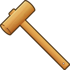 木槌のイラスト