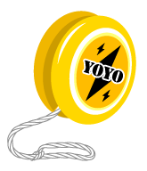 ヨーヨーのイラスト