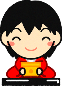 三人官女イラスト/島台と女の子