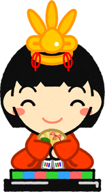 お雛様イラスト/橙