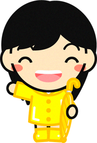 傘を持った子供のイラスト9