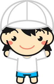 体操着を着た子供イラスト/男の子2