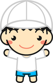 体操着を着た子供イラスト/男の子3