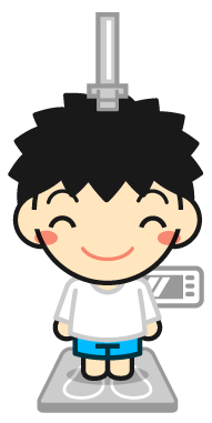 身体測定イラスト/男の子