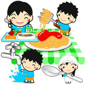 給食イラスト