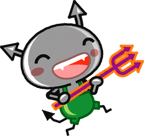 虫歯菌のイラスト/楽しそう