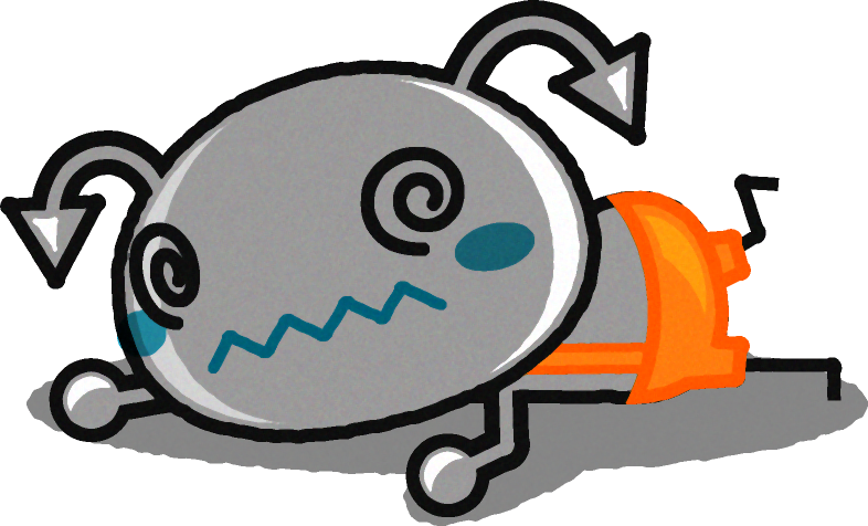 虫歯菌のイラスト/ダウン