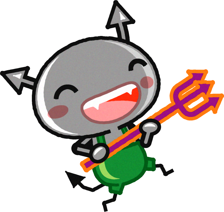 虫歯菌のイラスト/楽しそう