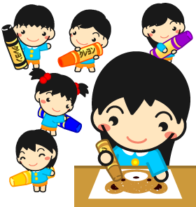 お絵かきイラスト