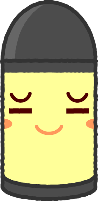 かわいいクレヨンのイラスト/黒