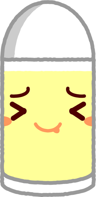 かわいいクレヨンのイラスト/白