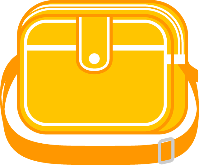 幼稚園鞄のイラスト