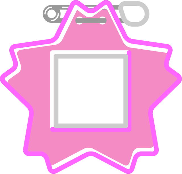 名札のイラスト/桜