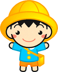 通園する幼稚園児イラスト/男の子