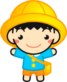 通園する幼稚園児イラスト/男の子4