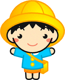 通園する幼稚園児イラスト/女の子2