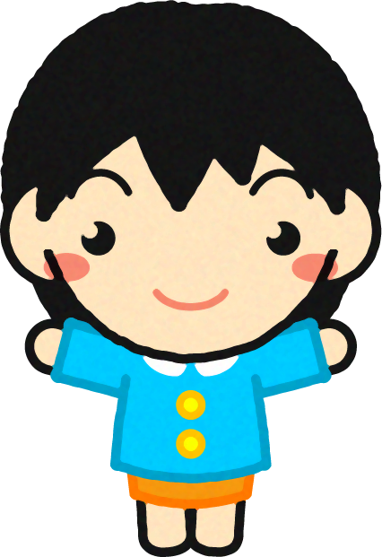 幼稚園児イラスト/女の子3