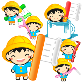 歯磨きと幼稚園イラスト